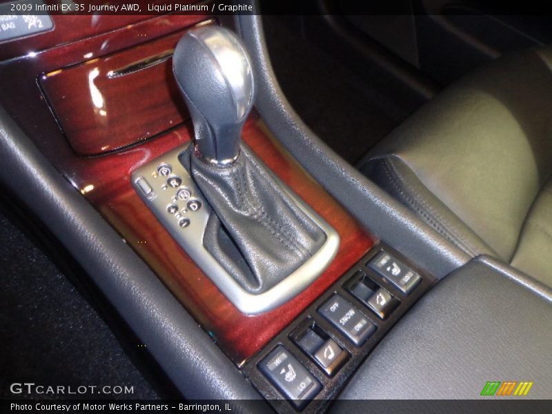 Liquid Platinum / Graphite 2009 Infiniti EX 35 Journey AWD
