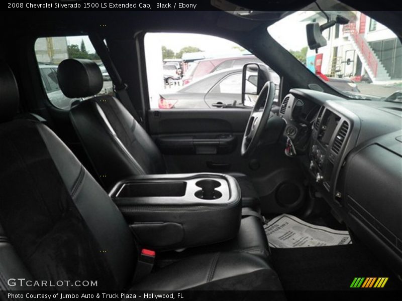 Black / Ebony 2008 Chevrolet Silverado 1500 LS Extended Cab