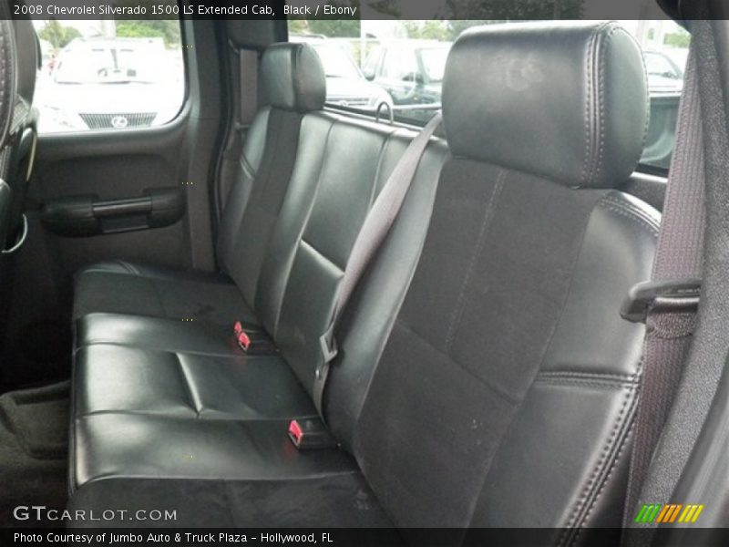 Black / Ebony 2008 Chevrolet Silverado 1500 LS Extended Cab