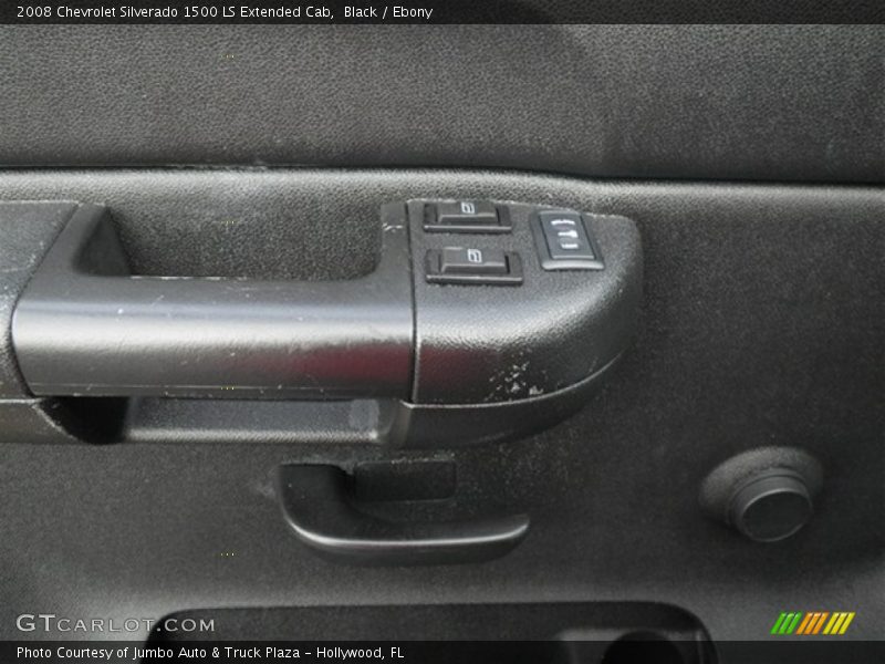 Black / Ebony 2008 Chevrolet Silverado 1500 LS Extended Cab