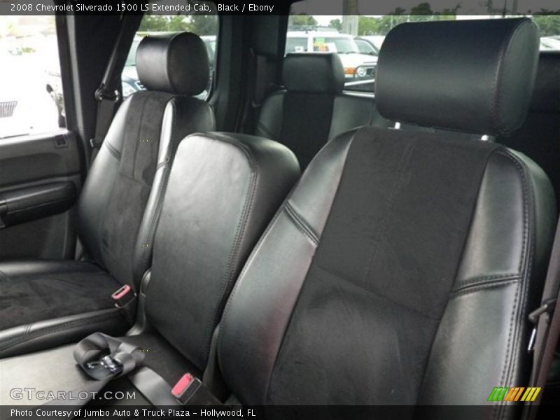 Black / Ebony 2008 Chevrolet Silverado 1500 LS Extended Cab