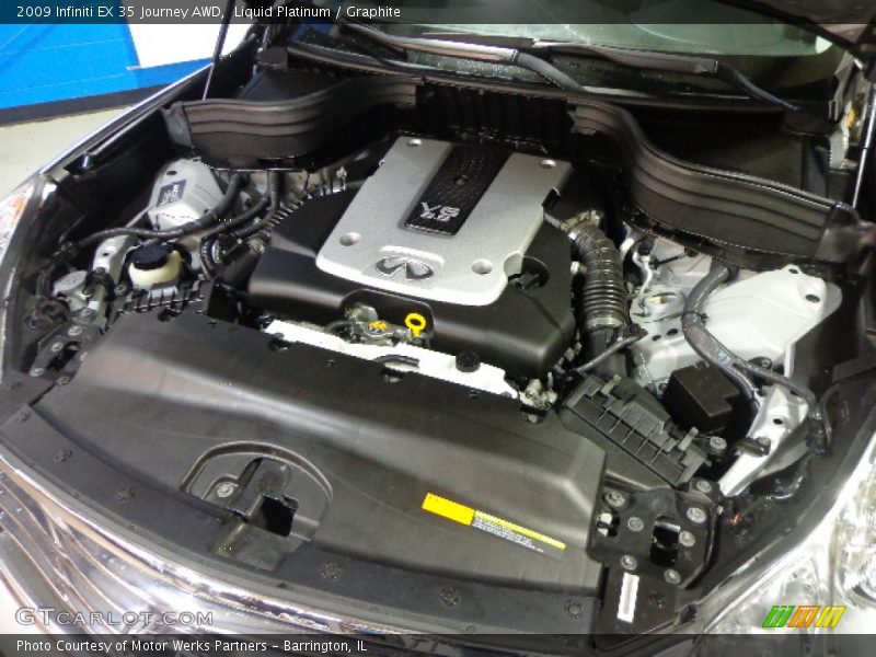 Liquid Platinum / Graphite 2009 Infiniti EX 35 Journey AWD