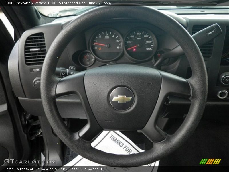  2008 Silverado 1500 LS Extended Cab Steering Wheel