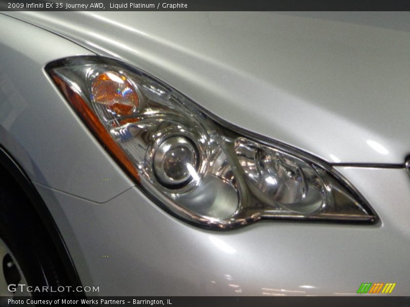 Liquid Platinum / Graphite 2009 Infiniti EX 35 Journey AWD