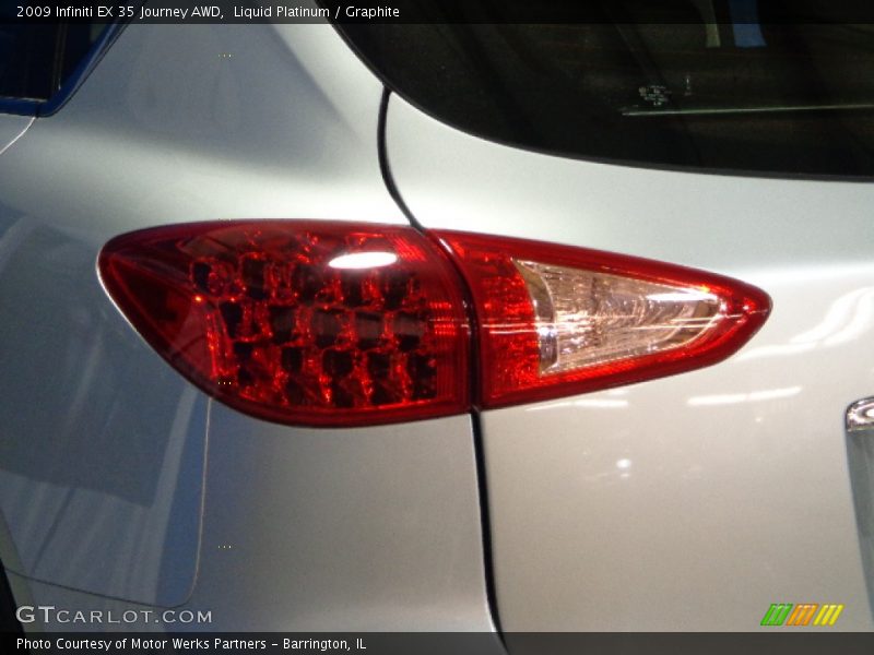 Liquid Platinum / Graphite 2009 Infiniti EX 35 Journey AWD