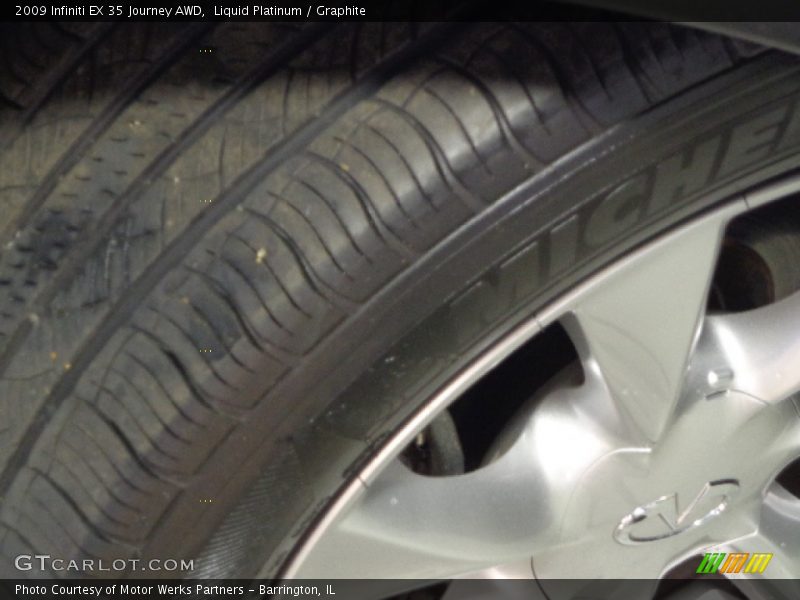 Liquid Platinum / Graphite 2009 Infiniti EX 35 Journey AWD
