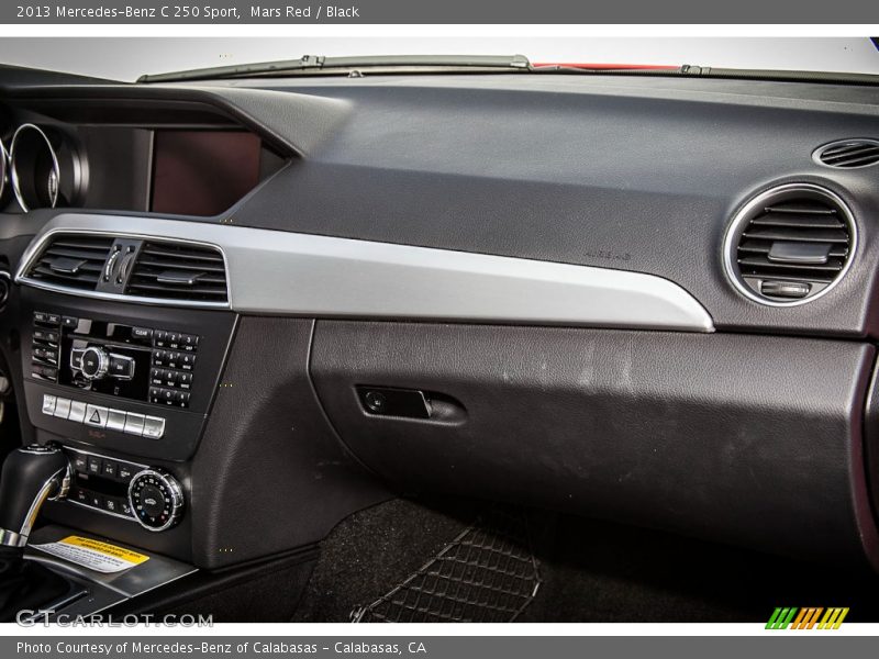 Mars Red / Black 2013 Mercedes-Benz C 250 Sport