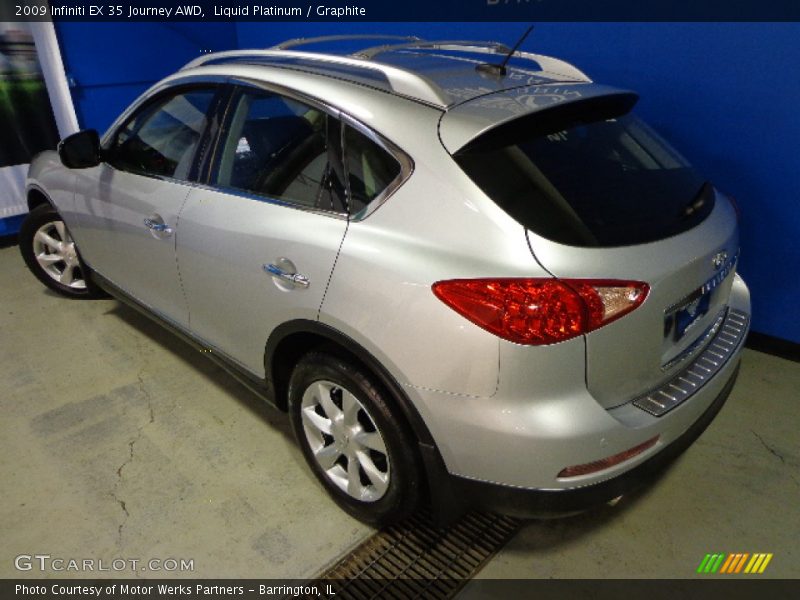 Liquid Platinum / Graphite 2009 Infiniti EX 35 Journey AWD
