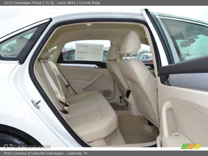 Candy White / Cornsilk Beige 2013 Volkswagen Passat 2.5L SE