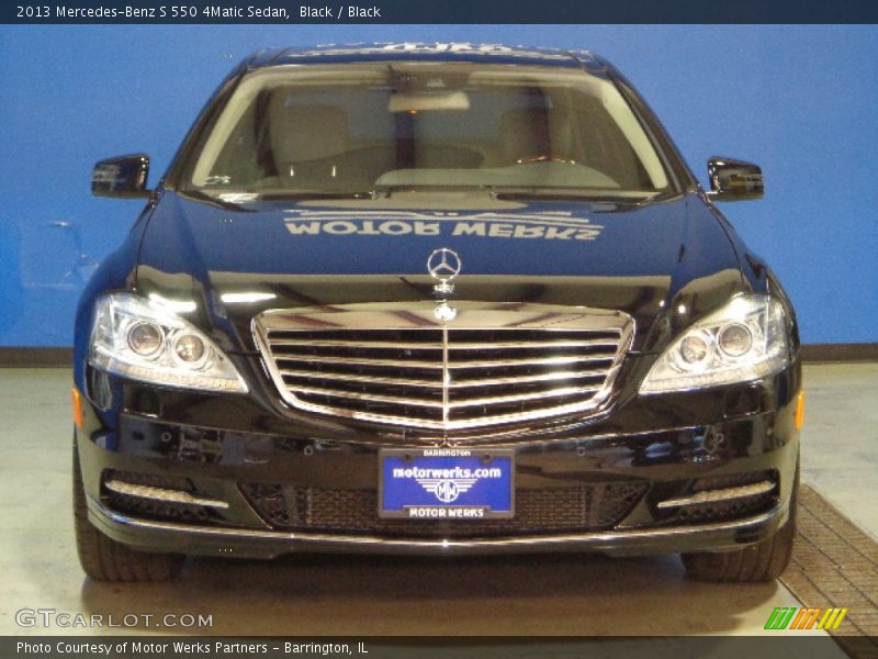 Black / Black 2013 Mercedes-Benz S 550 4Matic Sedan
