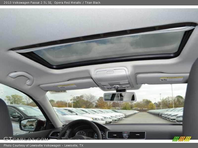 Opera Red Metallic / Titan Black 2013 Volkswagen Passat 2.5L SE