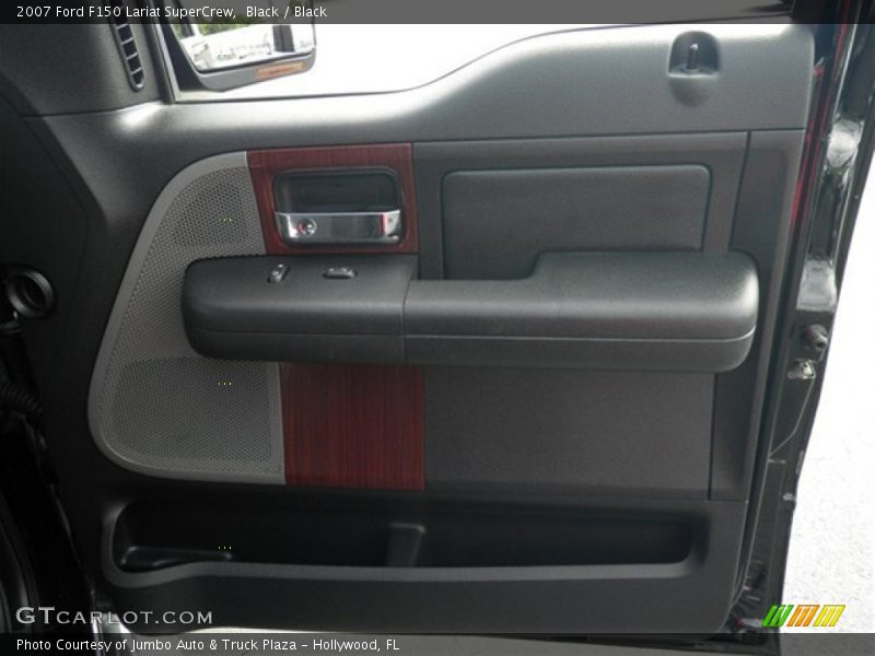 Black / Black 2007 Ford F150 Lariat SuperCrew