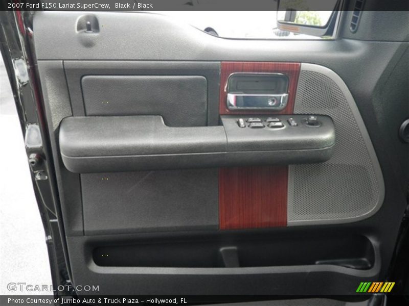 Black / Black 2007 Ford F150 Lariat SuperCrew