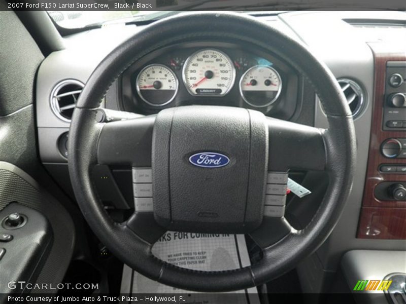  2007 F150 Lariat SuperCrew Steering Wheel