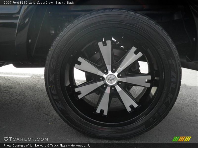 Custom Wheels of 2007 F150 Lariat SuperCrew