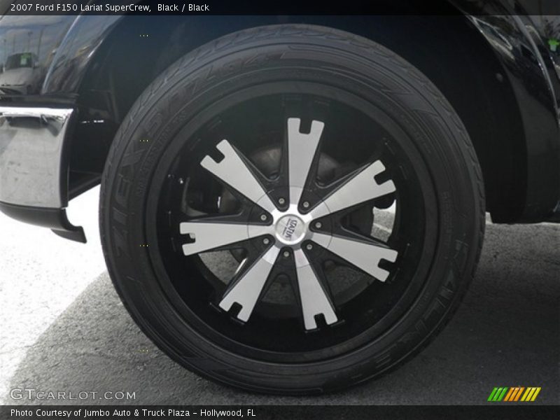 Custom Wheels of 2007 F150 Lariat SuperCrew