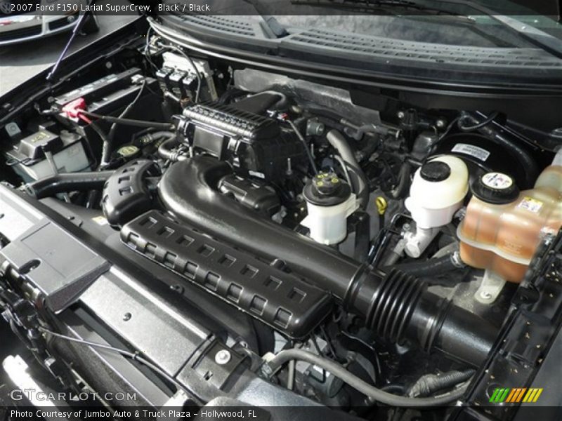 Black / Black 2007 Ford F150 Lariat SuperCrew