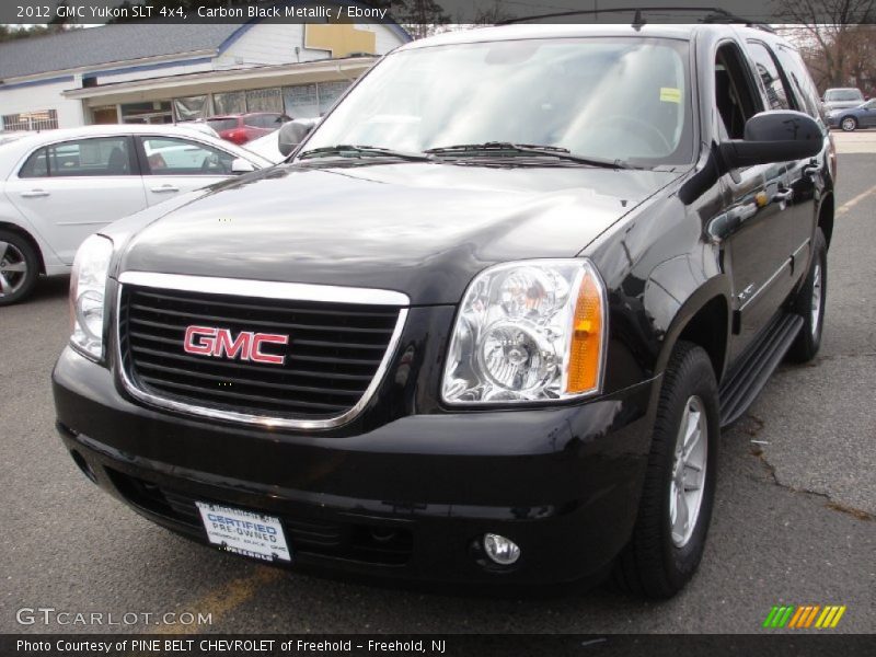 Carbon Black Metallic / Ebony 2012 GMC Yukon SLT 4x4