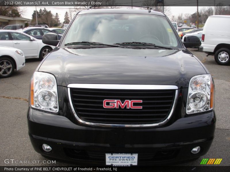 Carbon Black Metallic / Ebony 2012 GMC Yukon SLT 4x4