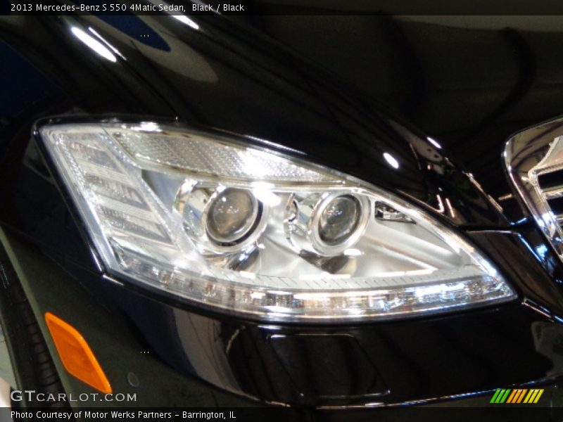 Black / Black 2013 Mercedes-Benz S 550 4Matic Sedan