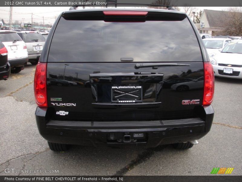 Carbon Black Metallic / Ebony 2012 GMC Yukon SLT 4x4