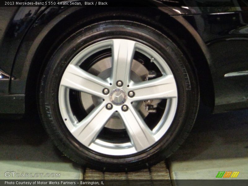 Black / Black 2013 Mercedes-Benz S 550 4Matic Sedan