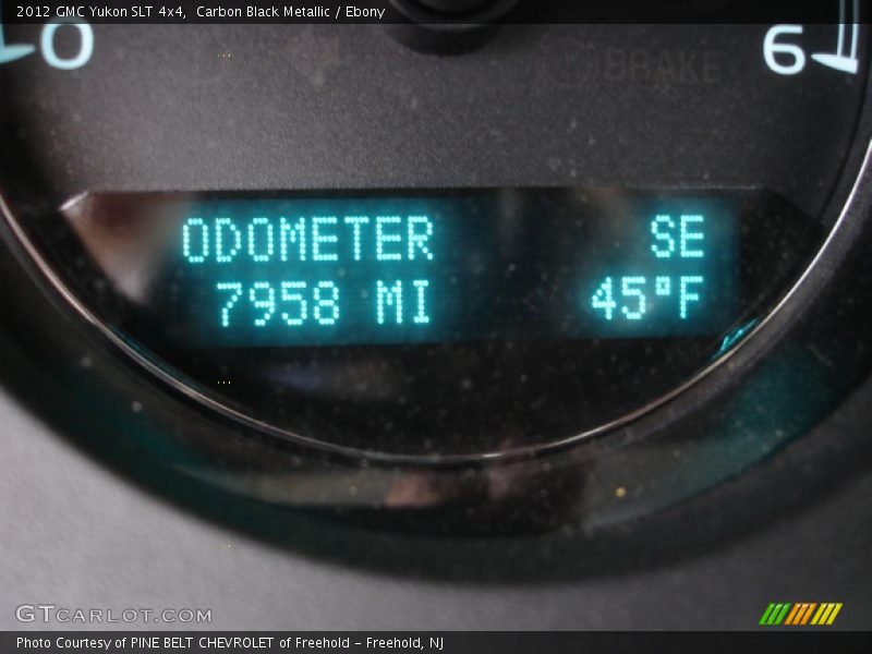 Carbon Black Metallic / Ebony 2012 GMC Yukon SLT 4x4