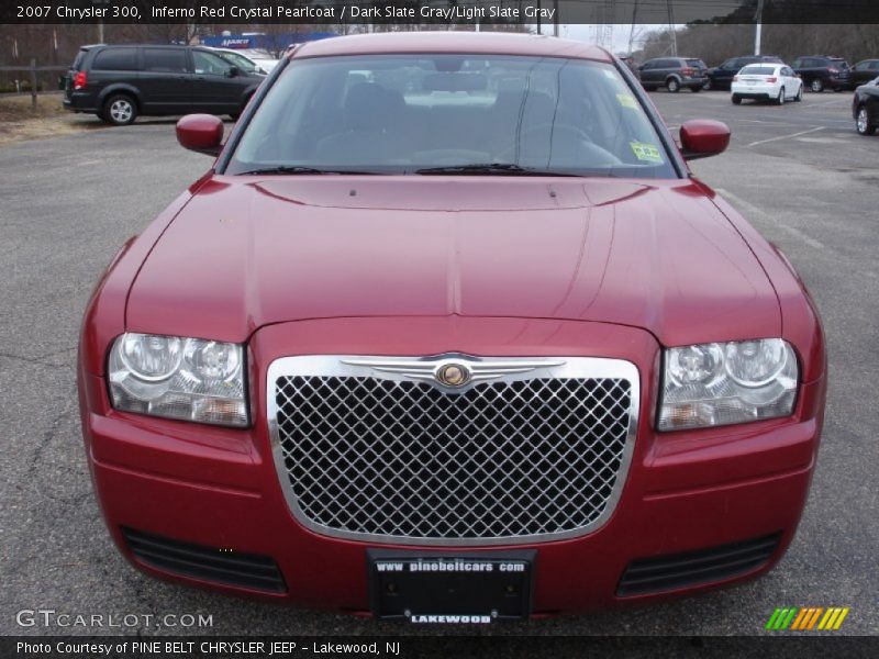 Inferno Red Crystal Pearlcoat / Dark Slate Gray/Light Slate Gray 2007 Chrysler 300