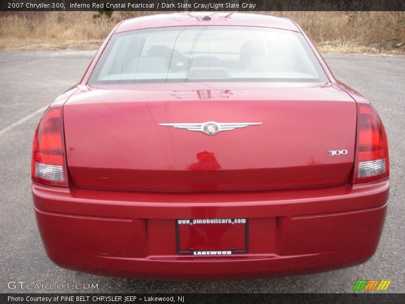 Inferno Red Crystal Pearlcoat / Dark Slate Gray/Light Slate Gray 2007 Chrysler 300