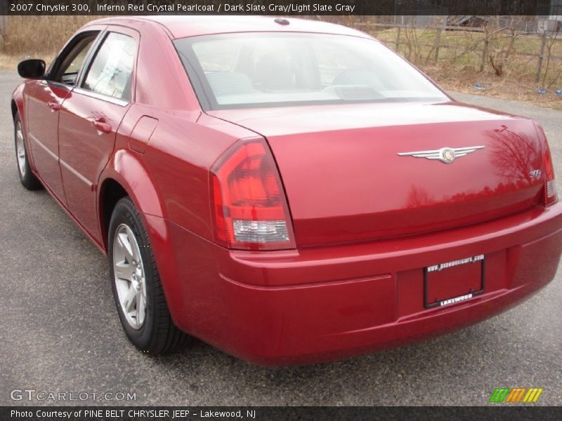Inferno Red Crystal Pearlcoat / Dark Slate Gray/Light Slate Gray 2007 Chrysler 300