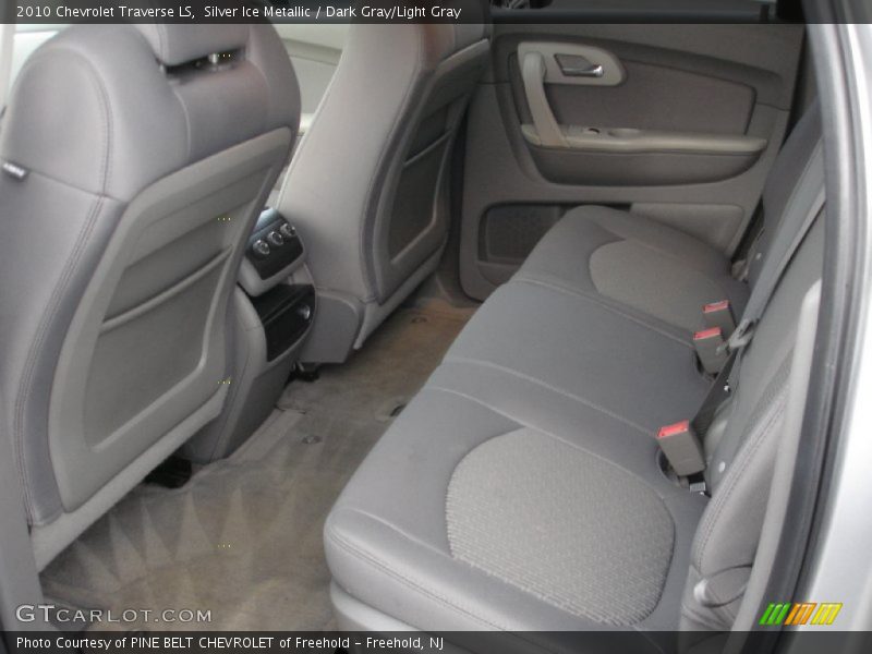 Silver Ice Metallic / Dark Gray/Light Gray 2010 Chevrolet Traverse LS