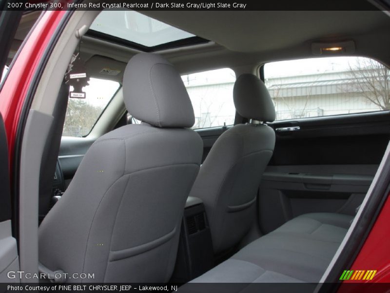 Inferno Red Crystal Pearlcoat / Dark Slate Gray/Light Slate Gray 2007 Chrysler 300