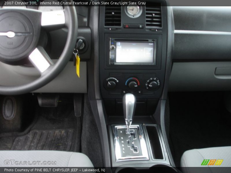 Inferno Red Crystal Pearlcoat / Dark Slate Gray/Light Slate Gray 2007 Chrysler 300