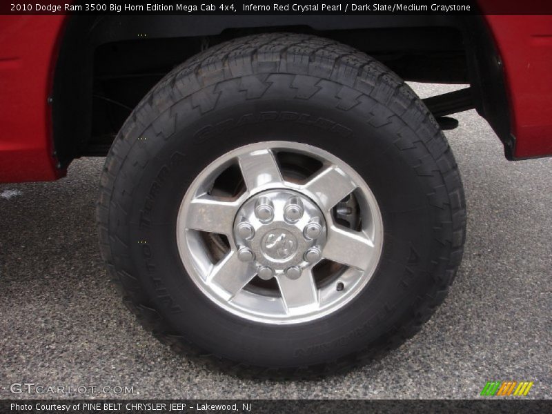  2010 Ram 3500 Big Horn Edition Mega Cab 4x4 Wheel