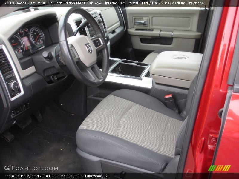  2010 Ram 3500 Big Horn Edition Mega Cab 4x4 Dark Slate/Medium Graystone Interior