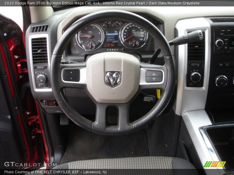  2010 Ram 3500 Big Horn Edition Mega Cab 4x4 Steering Wheel