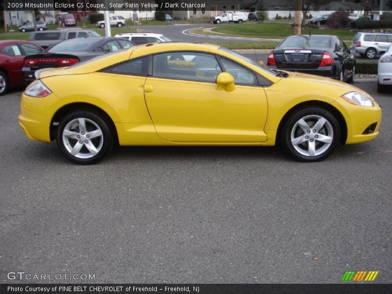 Solar Satin Yellow / Dark Charcoal 2009 Mitsubishi Eclipse GS Coupe