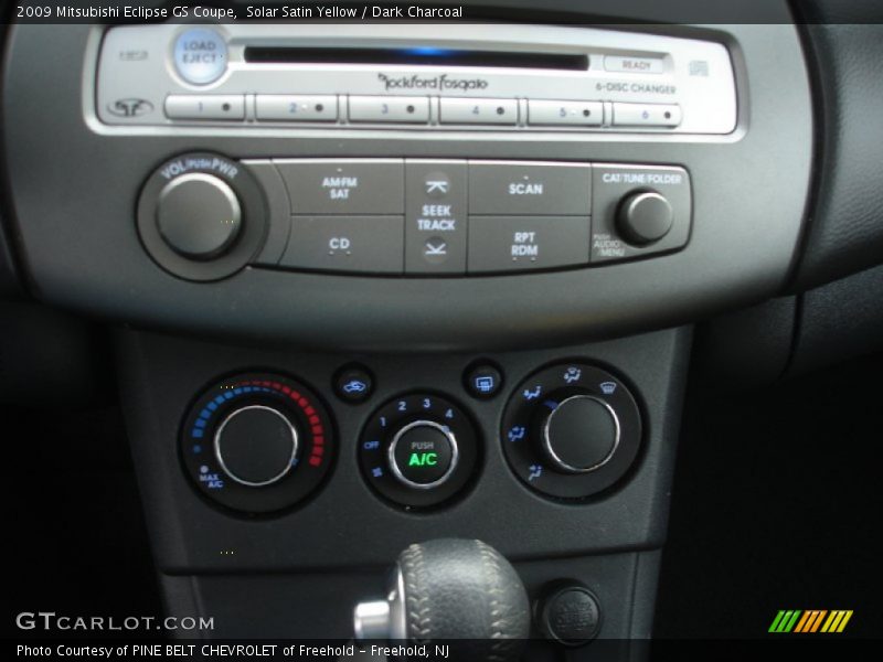 Solar Satin Yellow / Dark Charcoal 2009 Mitsubishi Eclipse GS Coupe