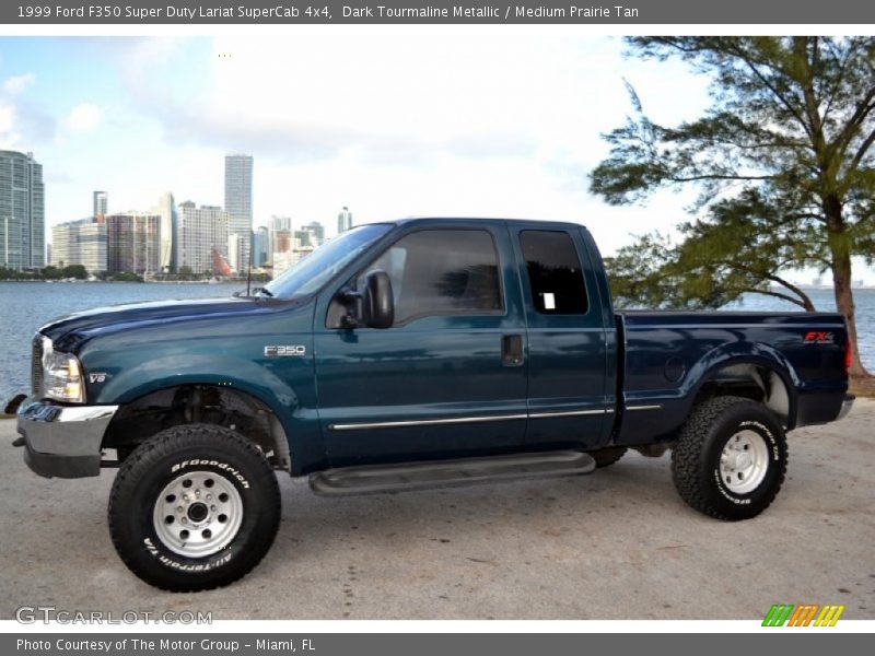  1999 F350 Super Duty Lariat SuperCab 4x4 Dark Tourmaline Metallic