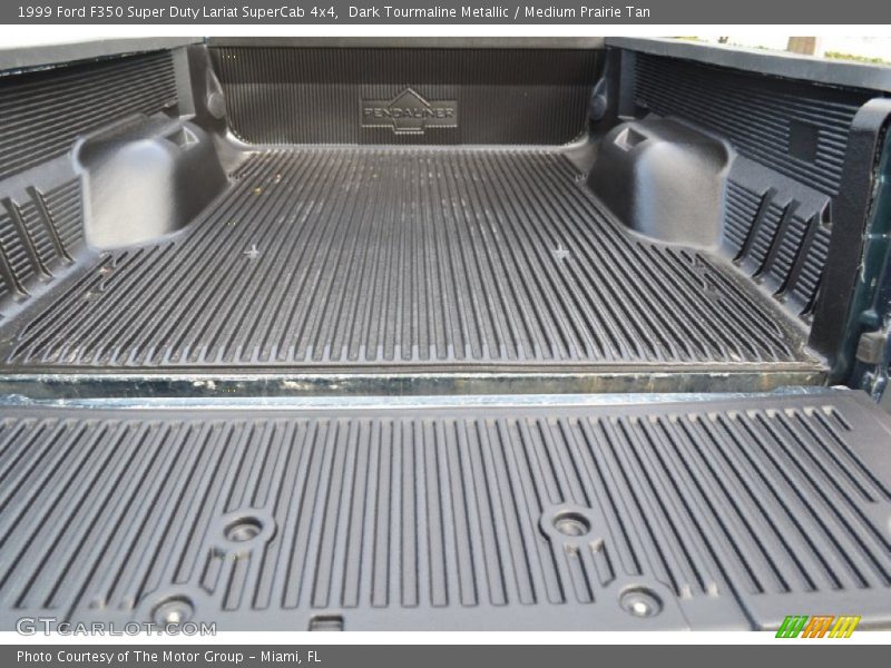Dark Tourmaline Metallic / Medium Prairie Tan 1999 Ford F350 Super Duty Lariat SuperCab 4x4