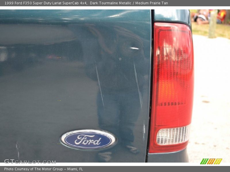 Dark Tourmaline Metallic / Medium Prairie Tan 1999 Ford F350 Super Duty Lariat SuperCab 4x4