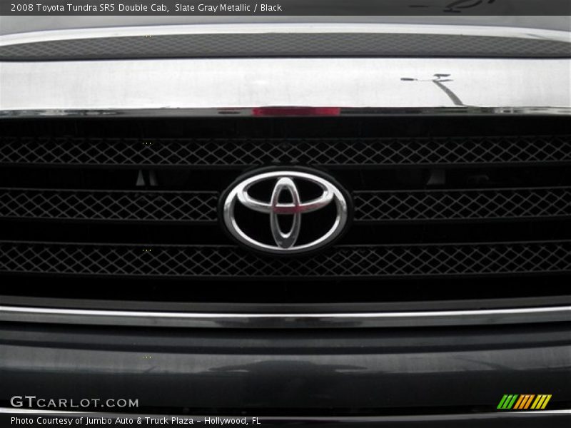 Slate Gray Metallic / Black 2008 Toyota Tundra SR5 Double Cab