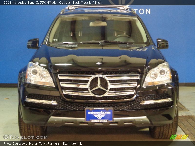Obsidian Black Metallic / Black 2011 Mercedes-Benz GL 550 4Matic