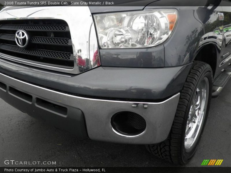 Slate Gray Metallic / Black 2008 Toyota Tundra SR5 Double Cab