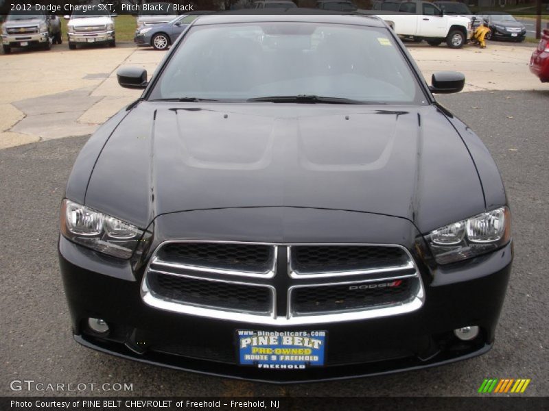 Pitch Black / Black 2012 Dodge Charger SXT
