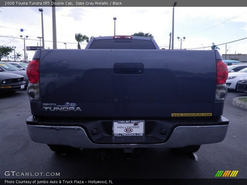 Slate Gray Metallic / Black 2008 Toyota Tundra SR5 Double Cab