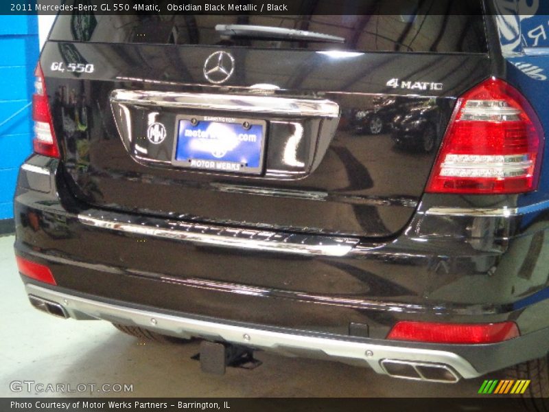 Obsidian Black Metallic / Black 2011 Mercedes-Benz GL 550 4Matic