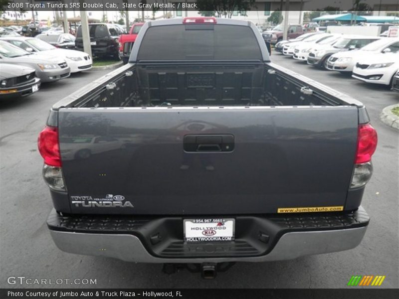 Slate Gray Metallic / Black 2008 Toyota Tundra SR5 Double Cab