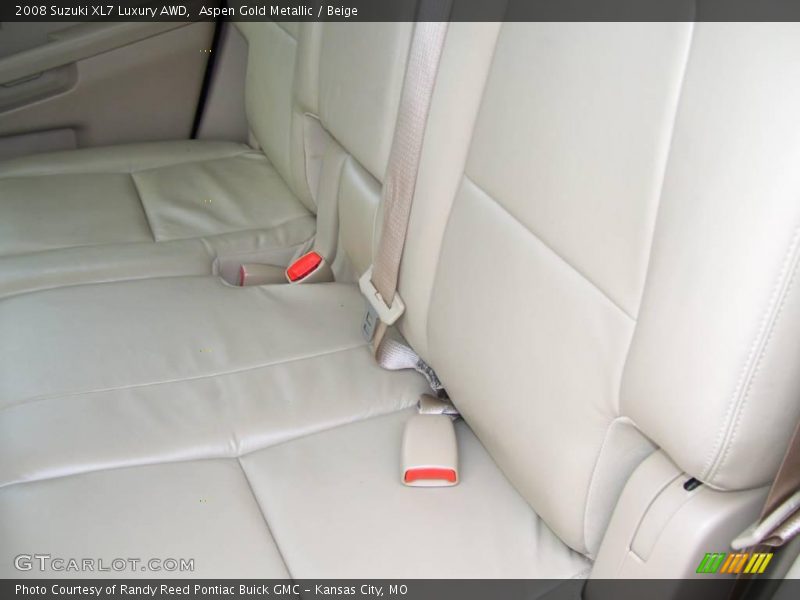 Aspen Gold Metallic / Beige 2008 Suzuki XL7 Luxury AWD