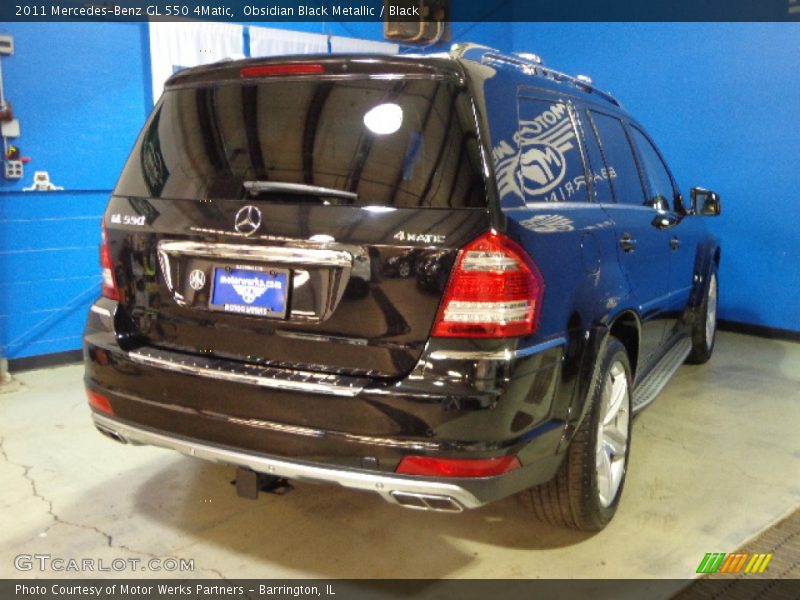 Obsidian Black Metallic / Black 2011 Mercedes-Benz GL 550 4Matic